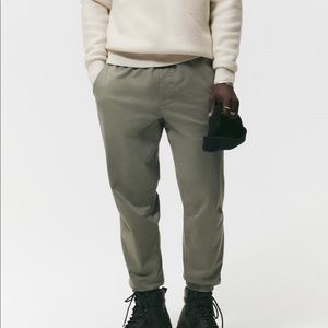 ZARA Mens Green Joggers